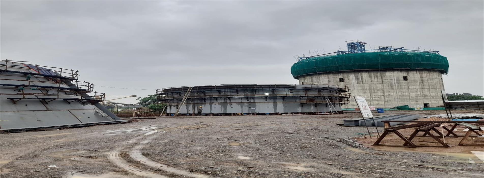 VJR Technologies | VJR Technologies Bhilai | VJR Technologies Durg - Structures Under Construction.